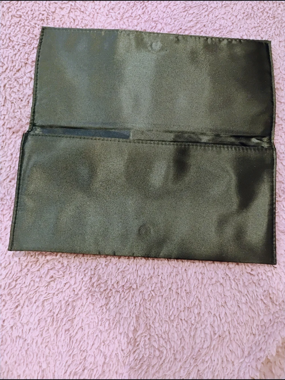 Yves Saint Laurent Black Embroidered Clutch - Picture 4 of 5